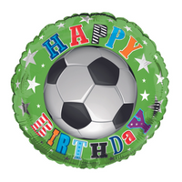 Simon Elvin Birthday Football 18" Foil Balloon