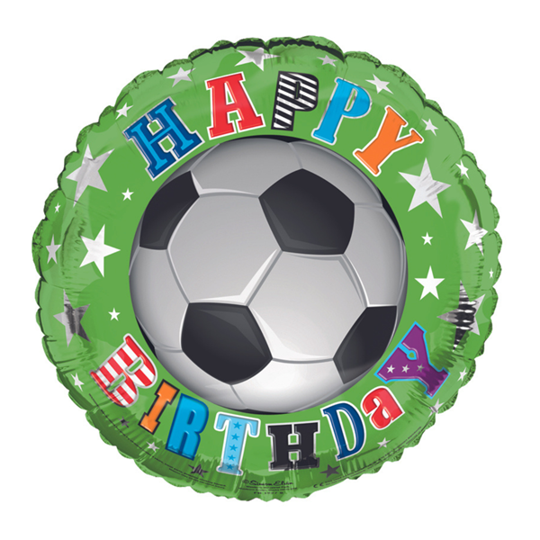 Simon Elvin Birthday Football 18" Foil Balloon