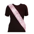 Henbrandt Sash Bride To Be Glitter Rose Gold