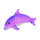 Cute Pink Dolphin 37" Large Foil Balloon