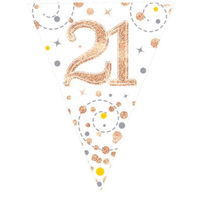 Oaktree Bunting Age 21 Fizz Rose Gold 3.9m
