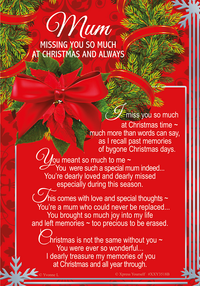 Xpress Yourself Memorial Christmas Mum 6pk
