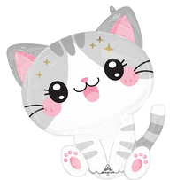 Anagram Foil Balloon Supershape Kawaii Kitty 24