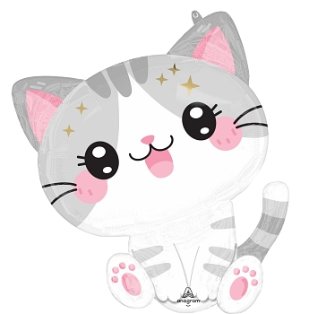 Anagram Foil Balloon Supershape Kawaii Kitty 24