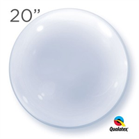 Bubble Balloon 20" Clear Deco