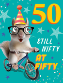 Regal 6 Pack Cards 8x6 Birthday Age 50