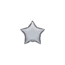 Prima 6 Pack Foil Balloon Silver Star 9"
