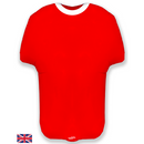 Foil Supershape 24" Sport Shirt Red Metallic