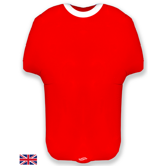Foil Supershape 24" Sport Shirt Red Metallic