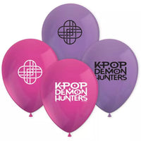 KPop Demon Hunters Latex Balloons 8pk