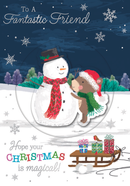 Prelude 6 Pack Cards C90 Christmas Friend