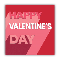 Hip To Be Square Valentine's Day 6pk Open
