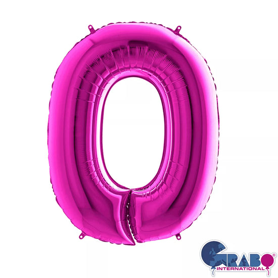 Grabo Foil Balloon Purple 40" Numbers 0 - 9