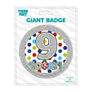 Big Badges Age 9 Male 6pk