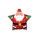 Santa Christmas Star 9" Mini Shape Foil Balloon