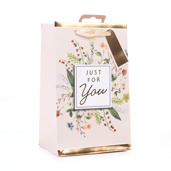 Tiger Feet Gift Bag Flowers Perfume 6pk