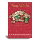 Prelude 6 Pack Cards C75 Christmas Bears