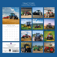 Gifted Stationery Calendar Tractors 2027