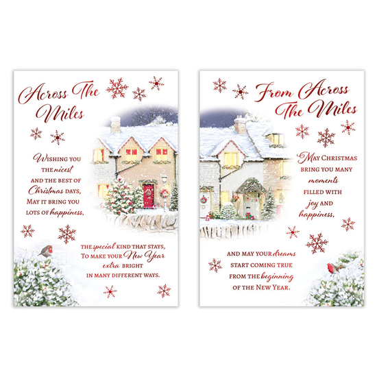 Poppyhill C50 Christmas Across Miles 12pk