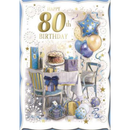 Xpress Yourself 6 Pack Cards C50 Birthday Age 80
