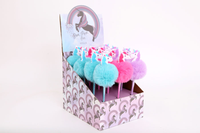 Sifcon 12 Pack Pen Unicorn Pom Pom