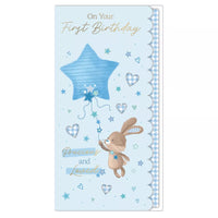 Prelude 6 Pack Birthday Cards for Age 1, featuring colorful designs and cheerful illustrations for celebrating a first birthday.