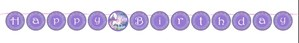 Unicorn Fantasy Birthday Banner 1.9M