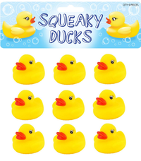 Henbrandt 9 Pack Rubber Ducks 5cm