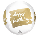 Anagram Golden Age Birthday 15" Orbz Balloon