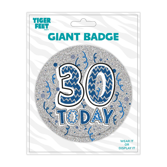 Big Badges Age 30 Male 6pk