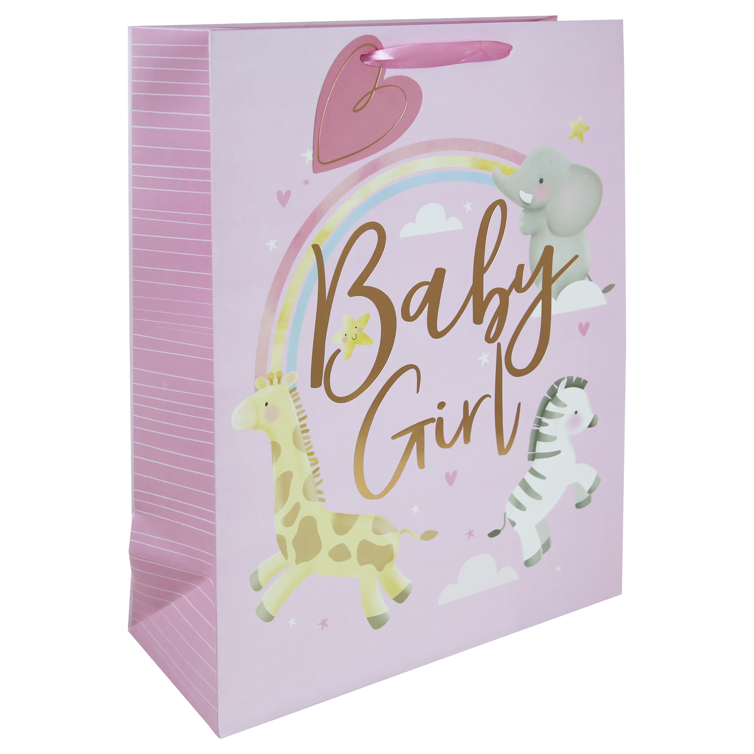 Baby Girl Extra Large Gift Bag 6pk
