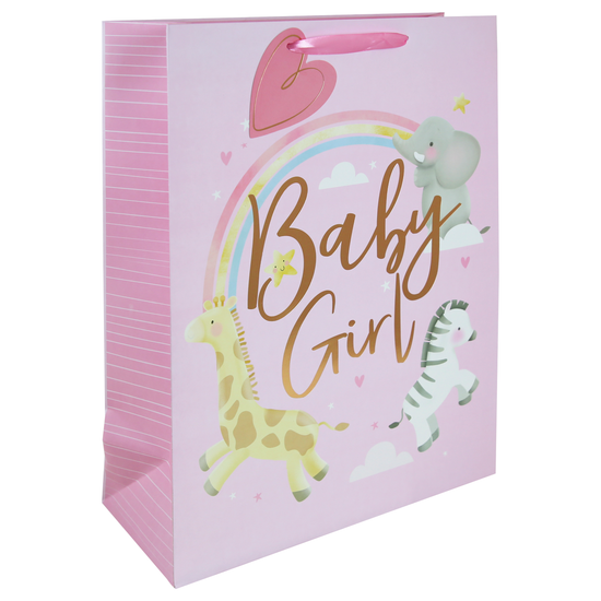 Baby Girl Extra Large Gift Bag 6pk