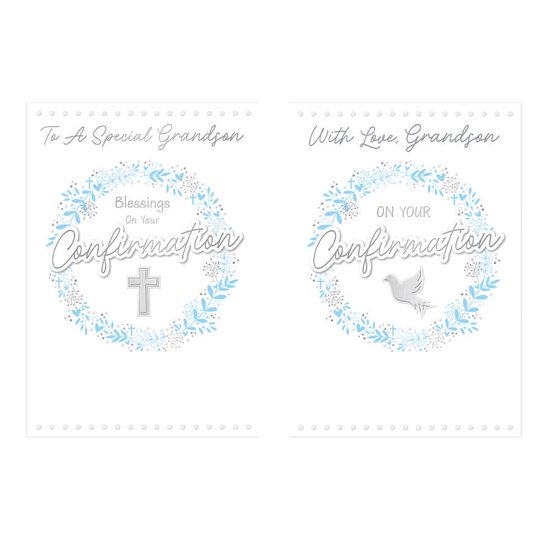 Kingsley 12 Pack Cards C50 Confirmation Grandson