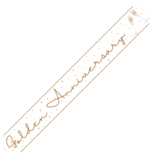 Unique Banner Golden Anniversary 9ft
