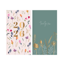 Diary Slim WTV Floral Meadow 2027 18pk