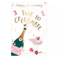 Set of six Prelude C75 anniversary greeting cards featuring elegant designs for special celebrations.