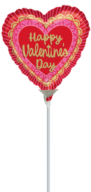 Anagram Scalloped Sweethearts 9" Air Fill Foil