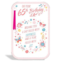 Prelude C75 Birthday Age 65 6pk