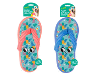 Dog Toy Flip Flop 25x11x3cm (Colour May Vary)