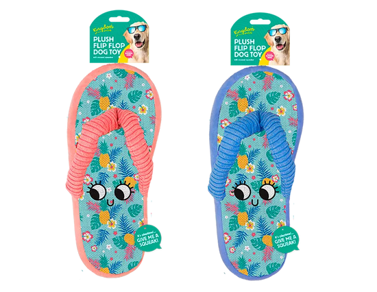 Dog Toy Flip Flop 25x11x3cm (Colour May Vary)