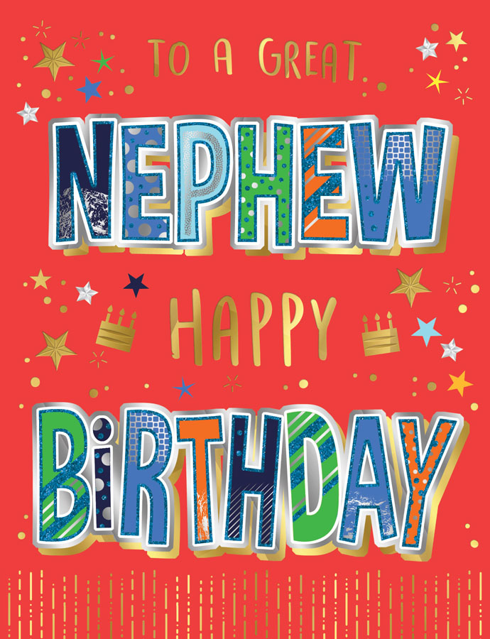 Regal S8 Birthday Nephew 6pk