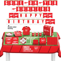 Officially Licensed 44pc Party Kit Arsenal FC