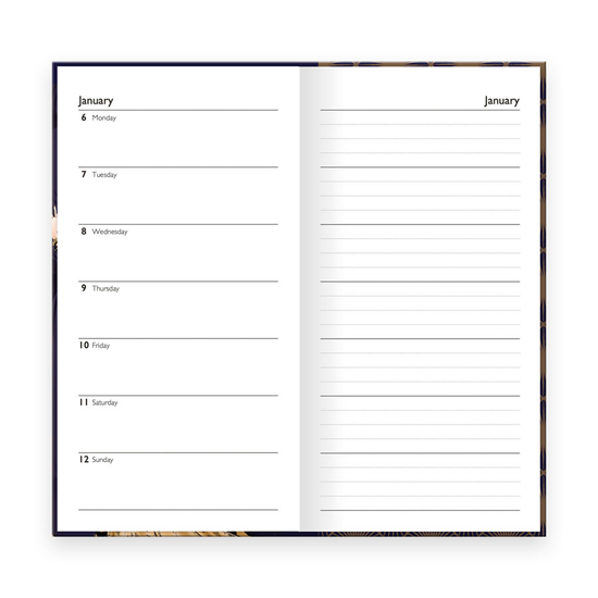 Diary Slim Claire Coxon Art Deco 2027 24pk