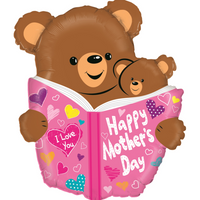 Grabo Mother's Day Bear 28" Foil Balloon