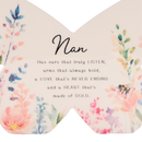 Widdop The Cottage Garden Mantel Plaque Nan