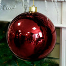 Shiny Shatterproof Bauble Burgundy 30cm