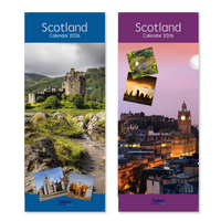 Calendar Super Slim Scotland 2027 24pk