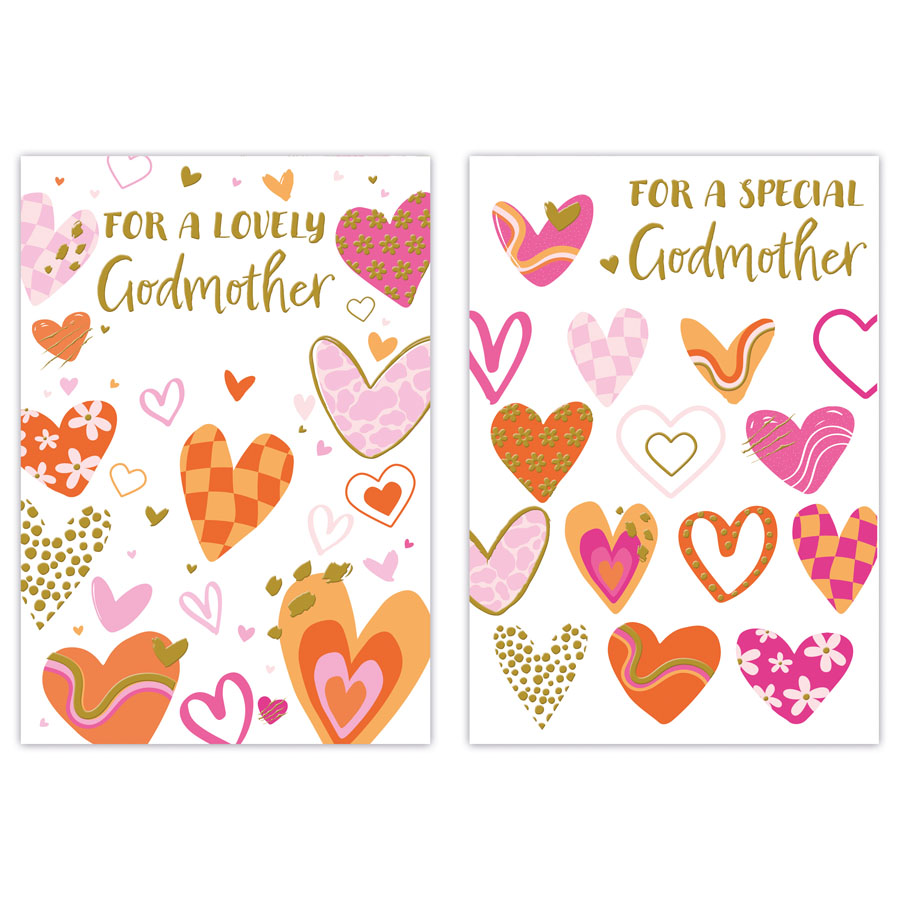 Poppyhill C50 Birthday Godmother 12pk
