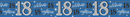 Age 18 Birthday Male Banner 6pk