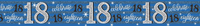 Age 18 Birthday Male Banner 6pk